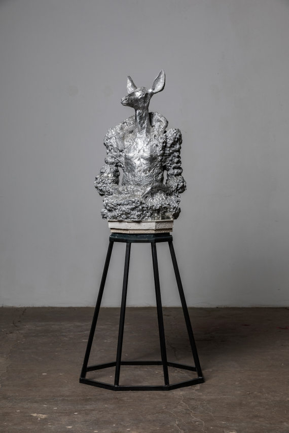"Eugenia", Aluminium, 90 x 50 x 40 cm, 2017