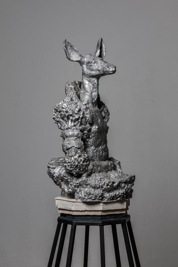 "Eugenia", Aluminium, 90 x 50 x 40 cm, 2017