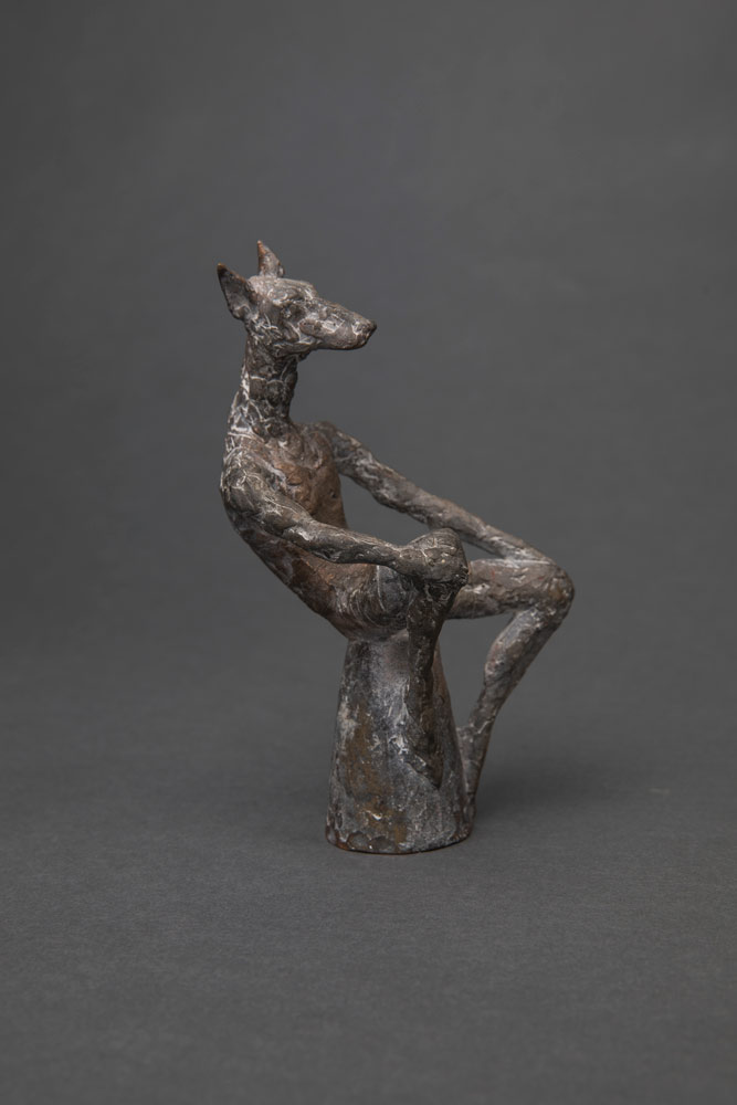„Schakal“,,  Bronze, 15 cm, 2018